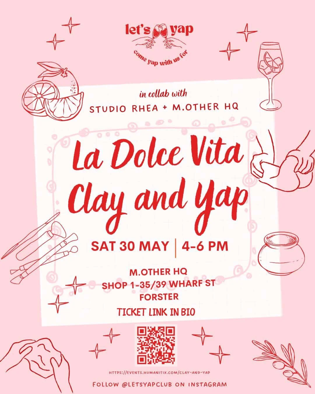 Let's Yap - La Dolce Vita Clay and Yap