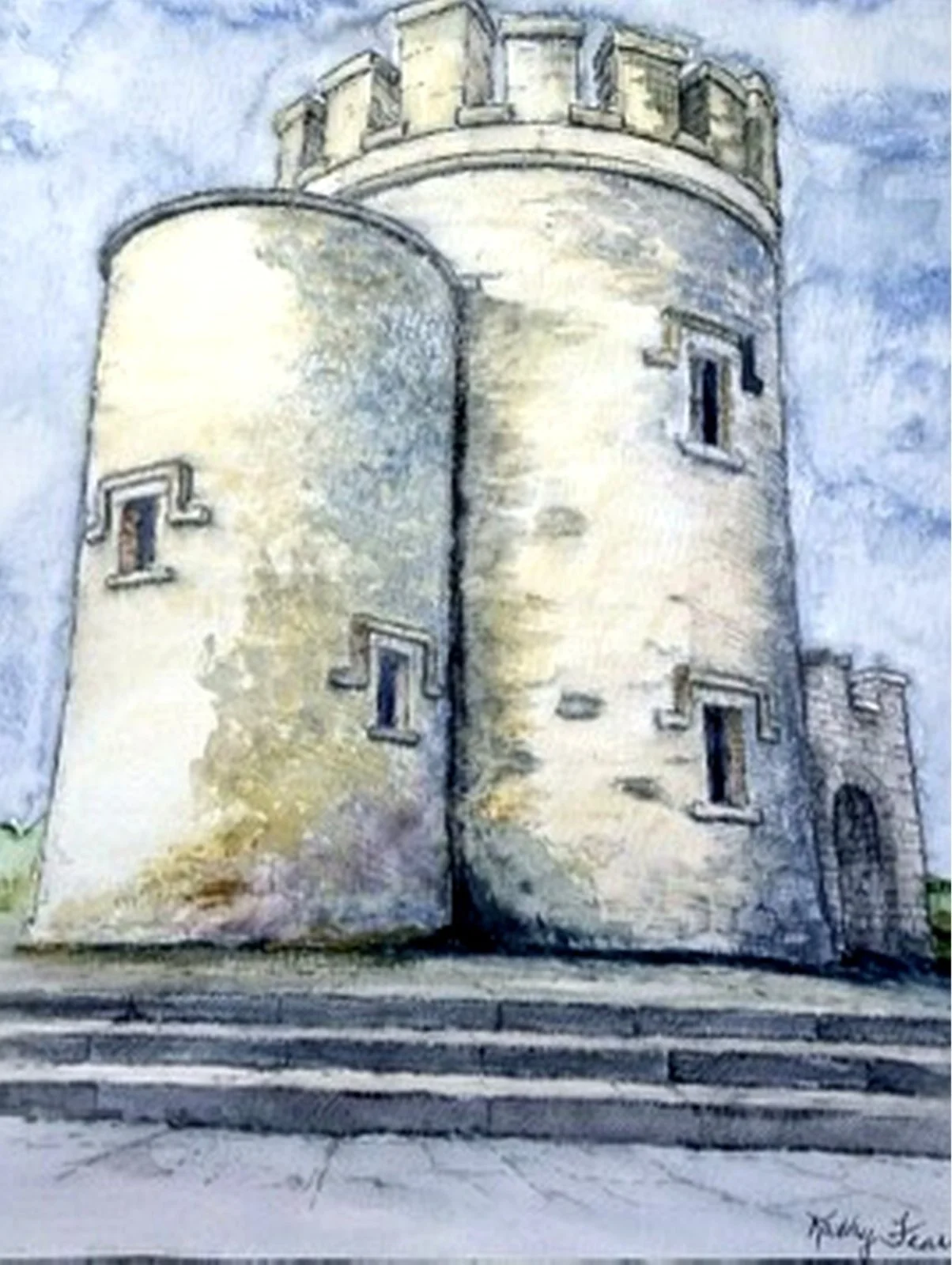 O'Briens's Tower at Cliffs of Moher