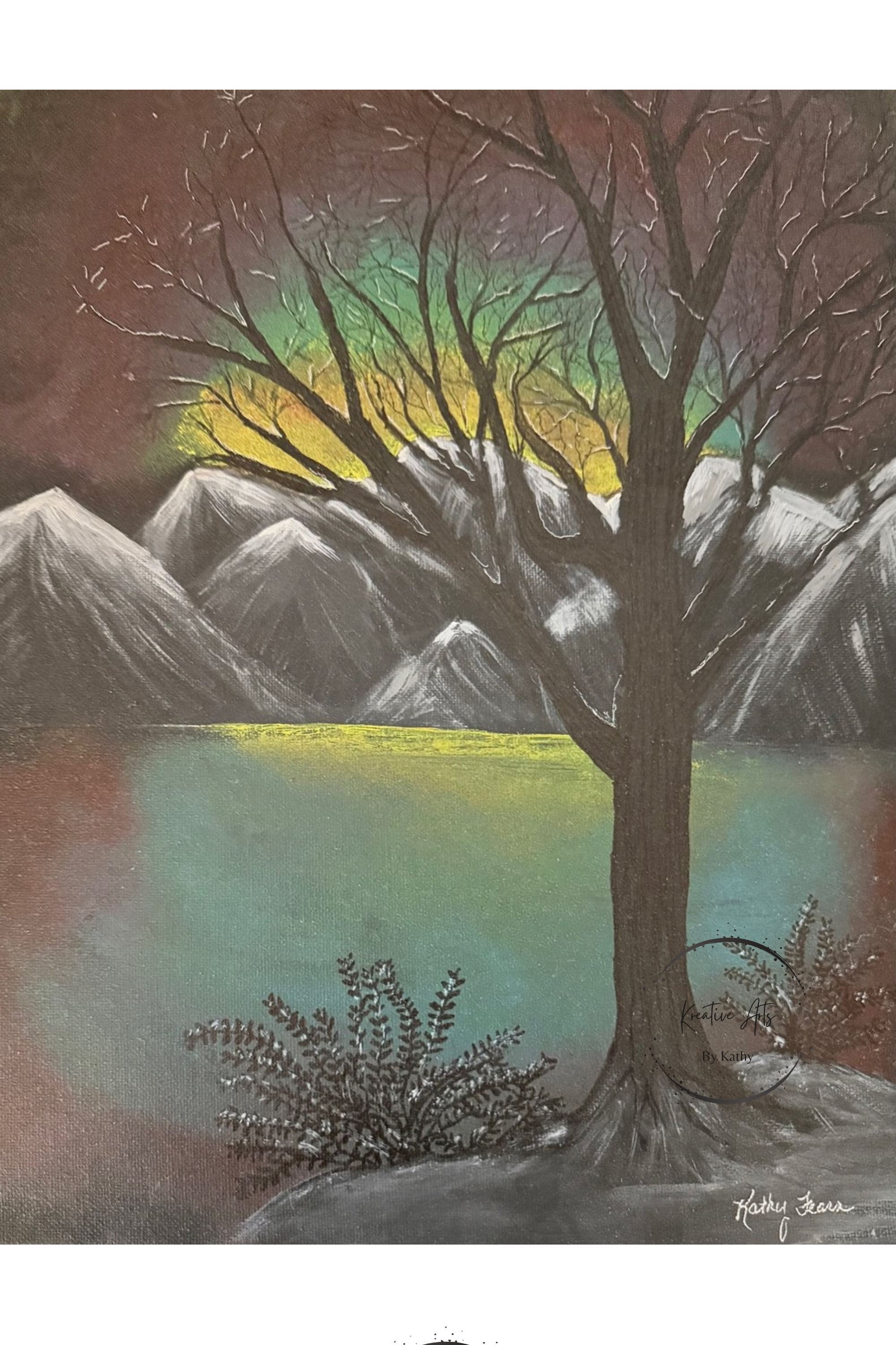 Midnight Mountain Glow