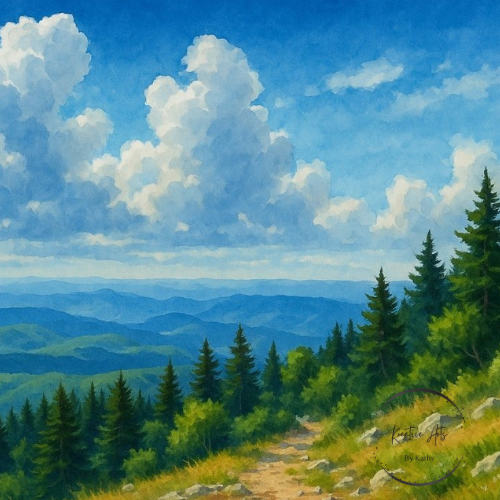 Endless Blue Horizon