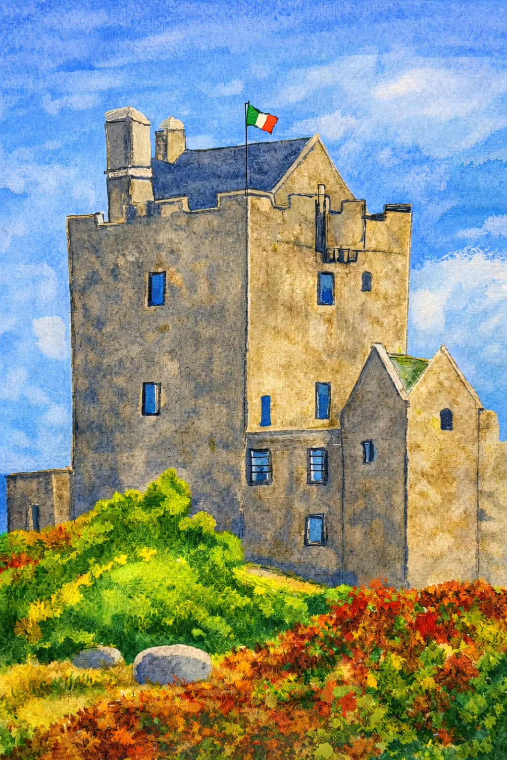 Ireland Dunguaire Castle web ready.png