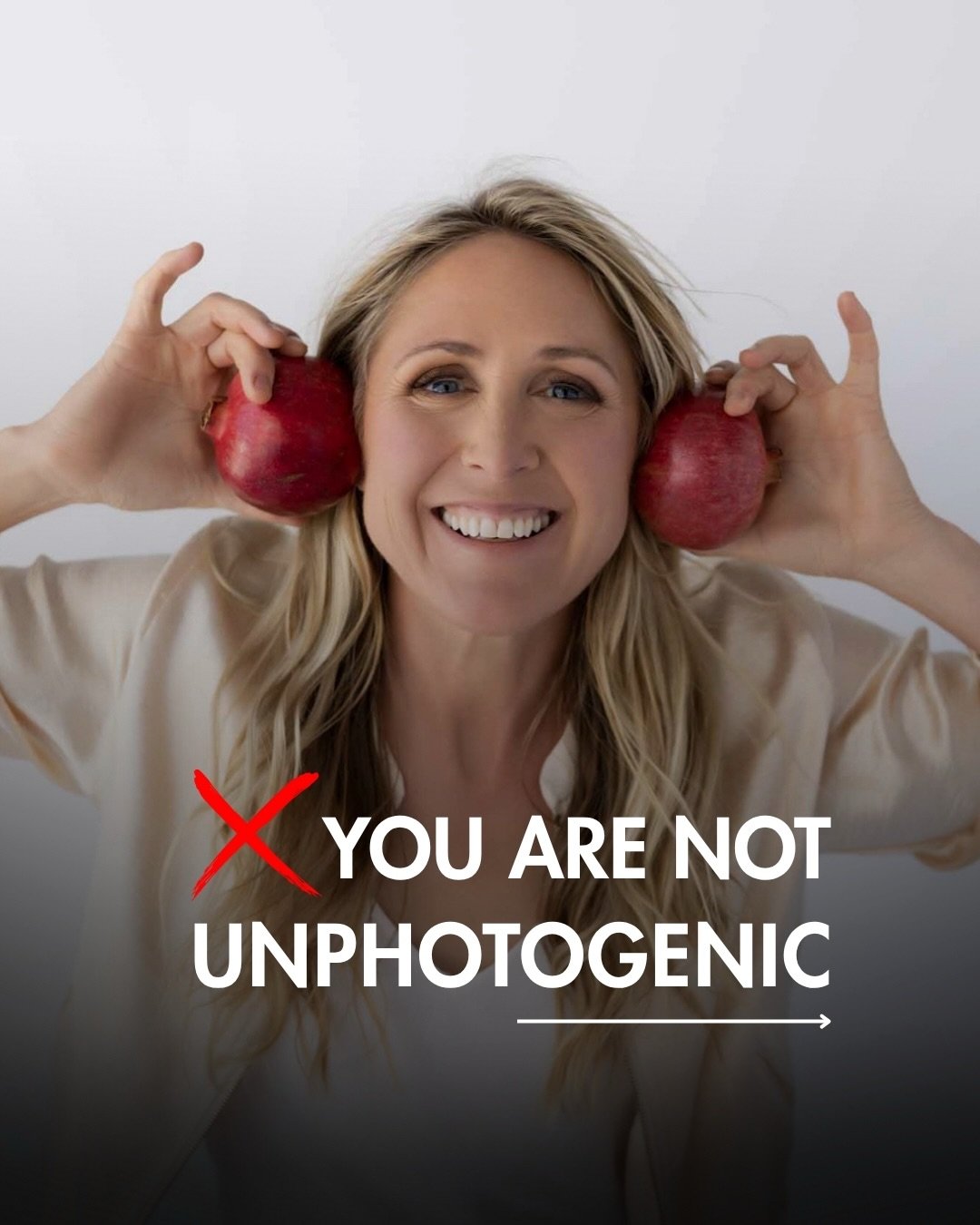 ⁉️How many times have you thought: &bdquo;I&rsquo;m absolutely not photogenic!&rdquo;😭

How many times you felt disappointed looking at your own images and eventually decided to avoid photos at any cost possible?

I can honestly say every woman has 