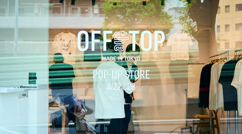 OFF the TOP POP-UP STOREの様子