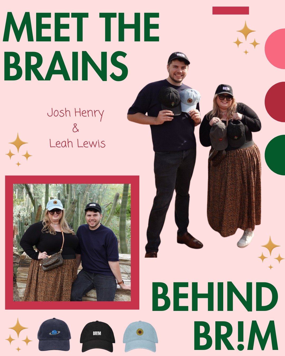 BR!M started late at night, in two different cities, with Josh and Leah doing what they do best: hyping each other up, sending chaotic doodles, and laughing way too hard. They met through their shared love of the events industry, where color-coded sp