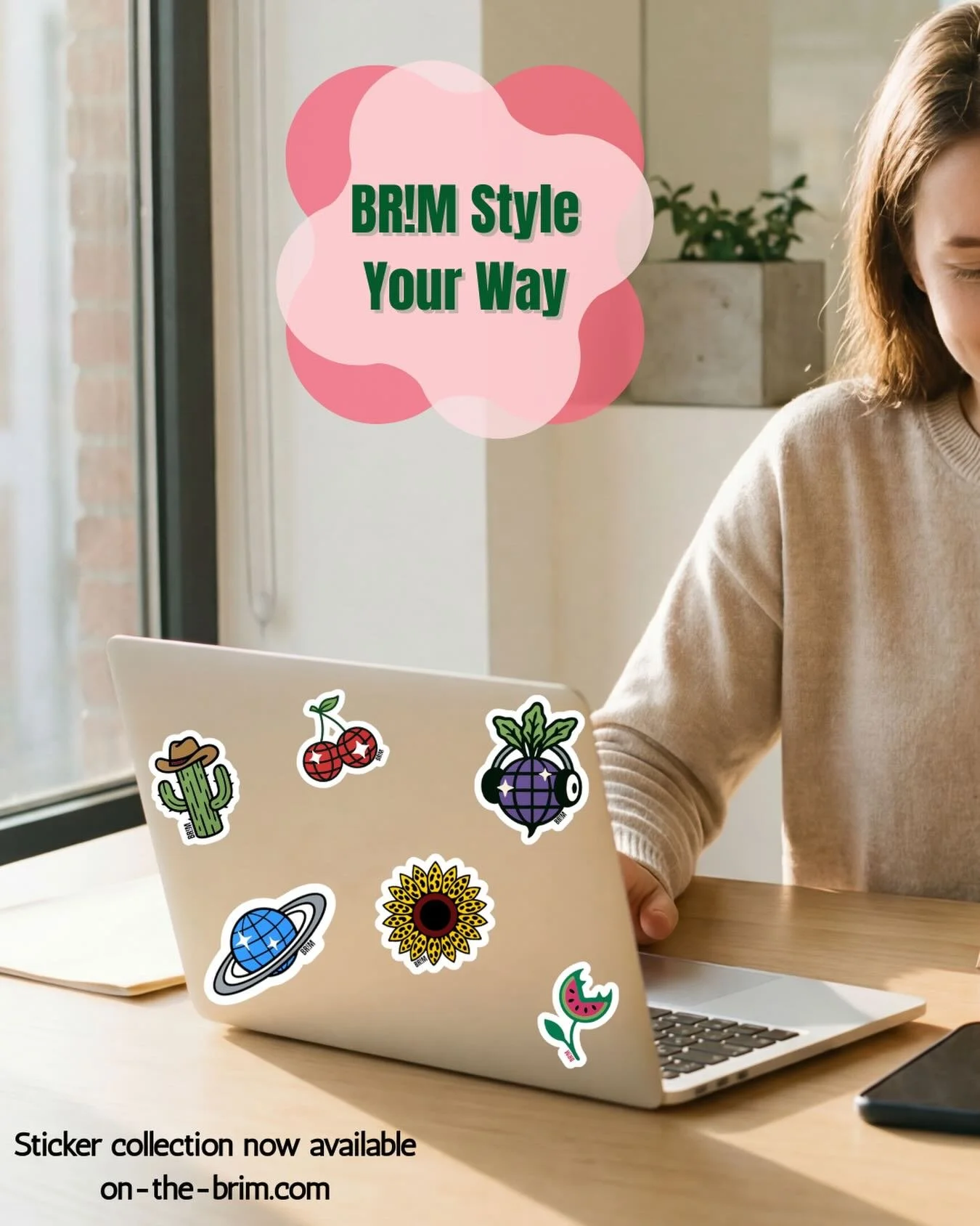 We heard you say you&rsquo;re &ldquo;not a hat person&rdquo; 😔Okay, we get it. So we made stickers of all of your favorite BR!M styles that you can put literally everywhere. Available now at on-the-brim.com!