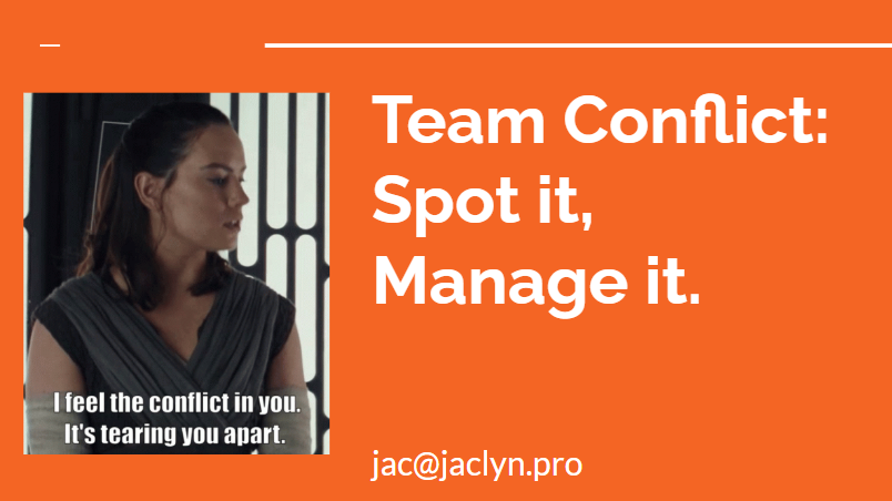 Types of Conflicts Slide Deck