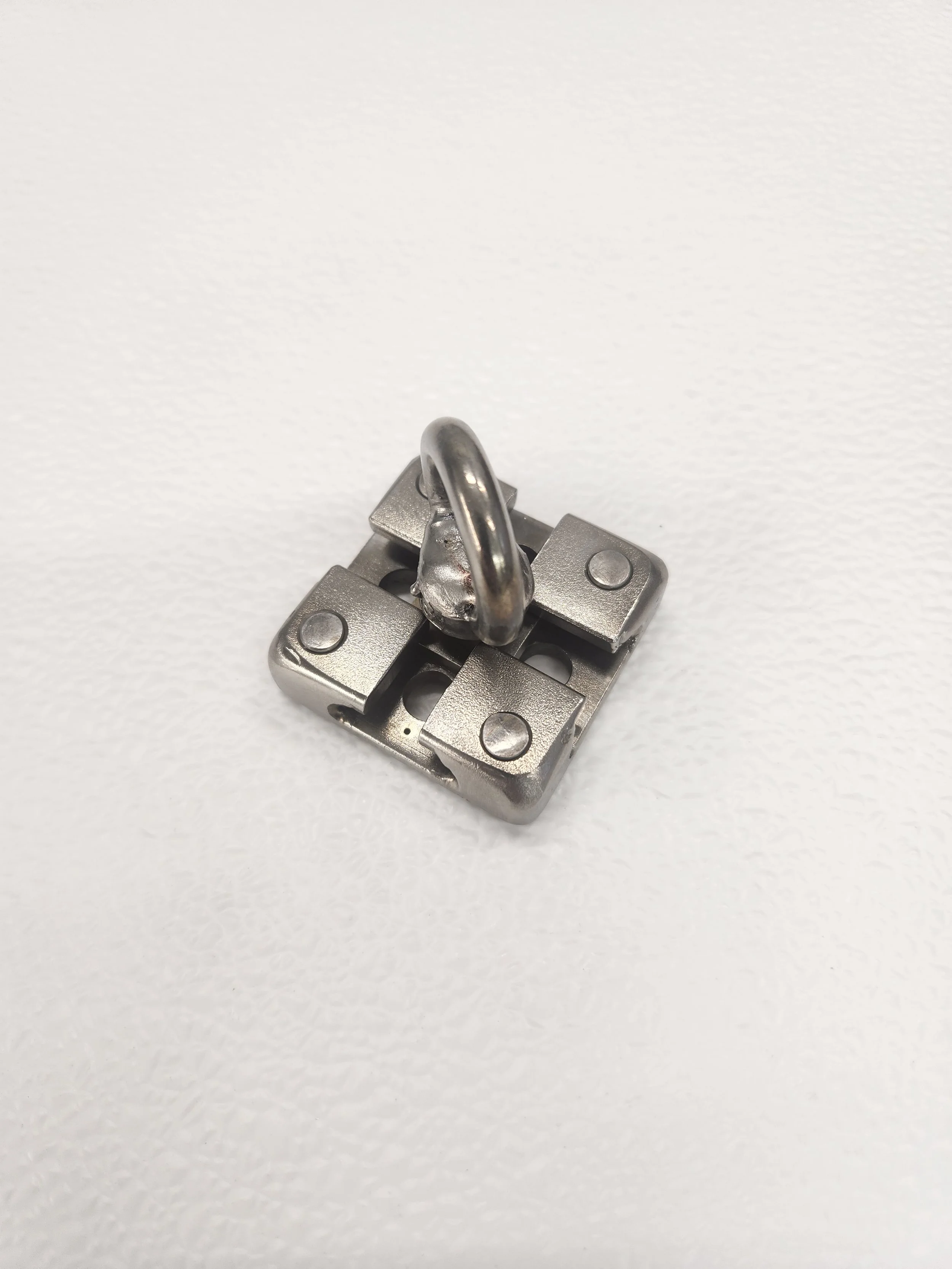 MULTI PADLOCK LOCKING SYSTEM CXL250SS HAS A SMALLER SIZE JUST 2" SQUARE AND ACCEPTS 5 PADLOCK WITH 5/16" MAX SHACKLE STAINLESS STEEL