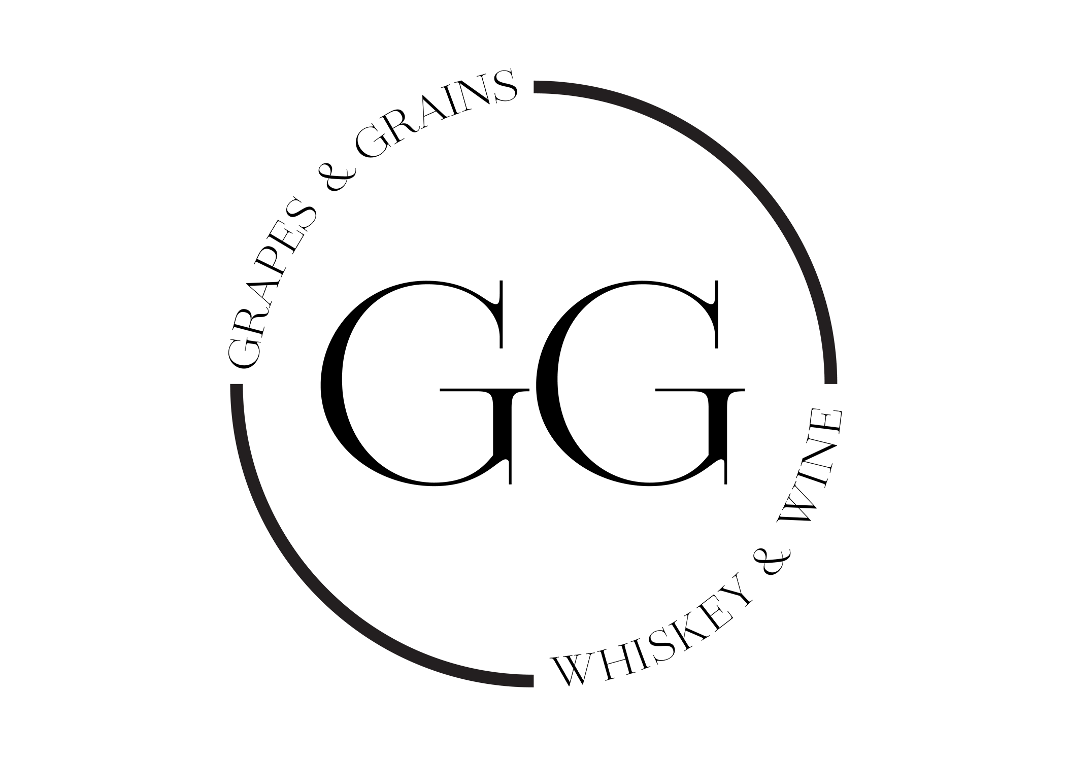 Grapes & Grains Whiskey & Wine logo reference shown in DiverCity Artistry project involvement section.