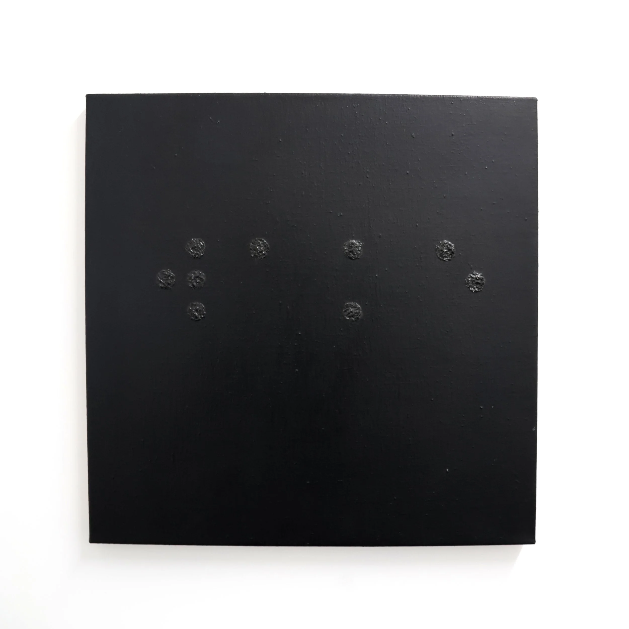 Wake #1
2025
oil, wax, black tourmaline on linen
24" x 24" (60.96 x 60.96 cm)