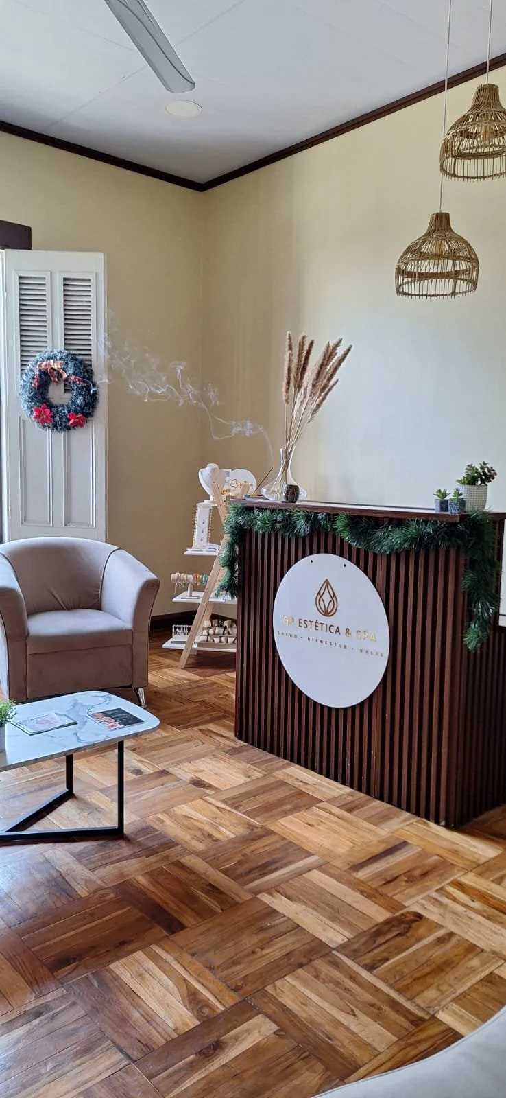 Salterra Wellness San José luxury spa reception in Costa Rica