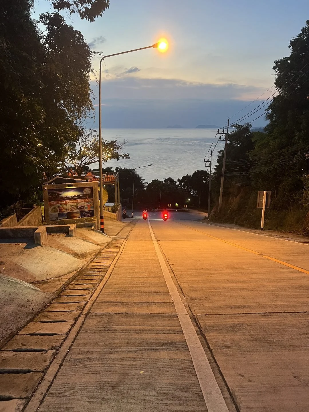 Best Islands in Thailand - Koh Phangan Road