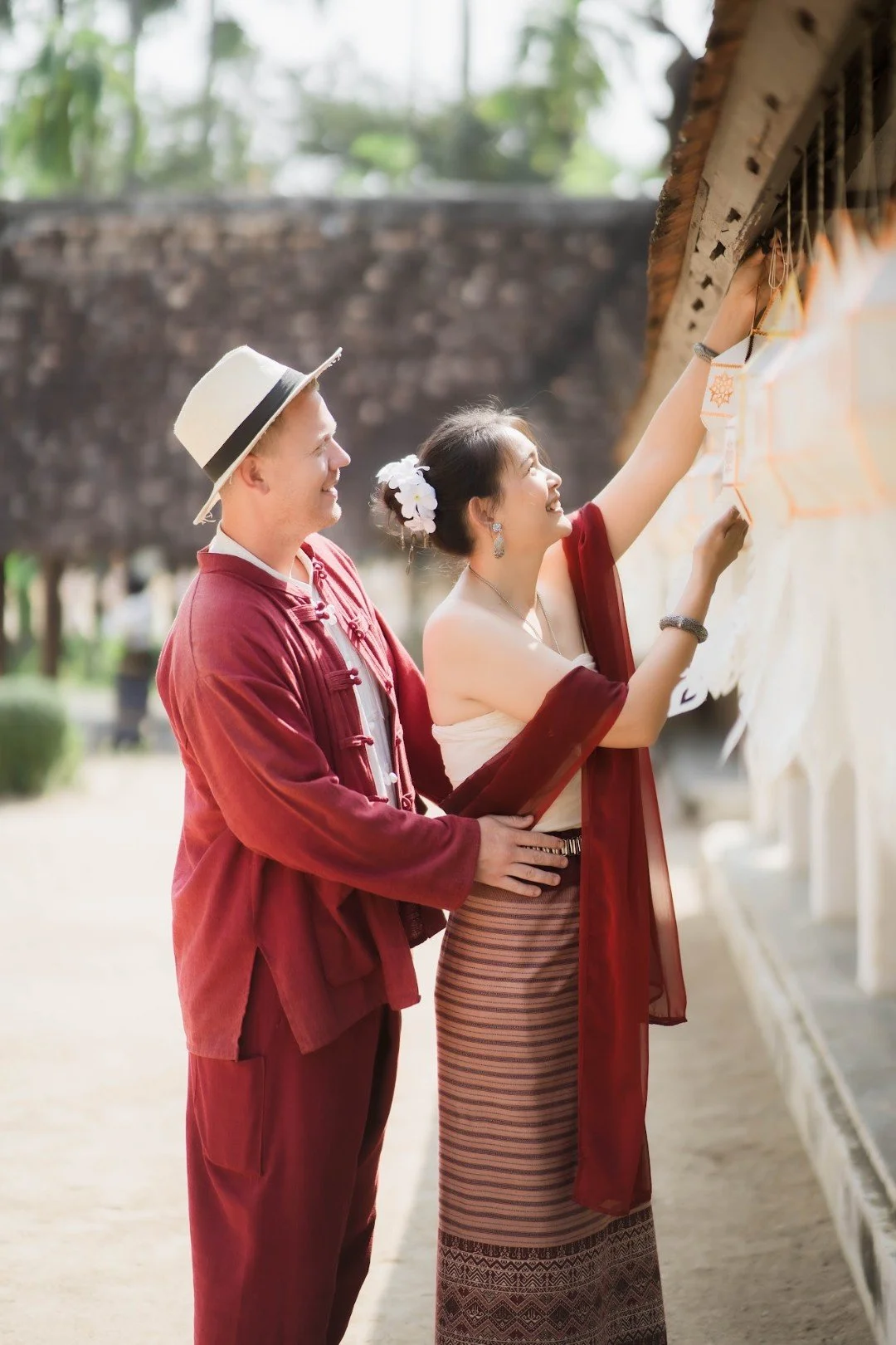 Photoshoot at Wat Intharawat