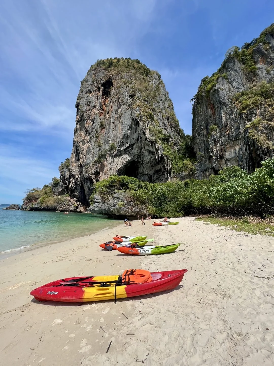 Kayaking at Phra Nang Beach