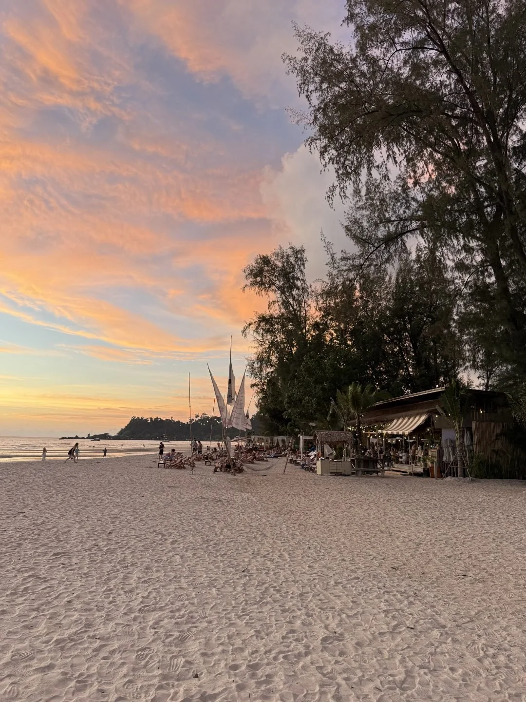 Klong Prao Beach Sunset in Koh Chang