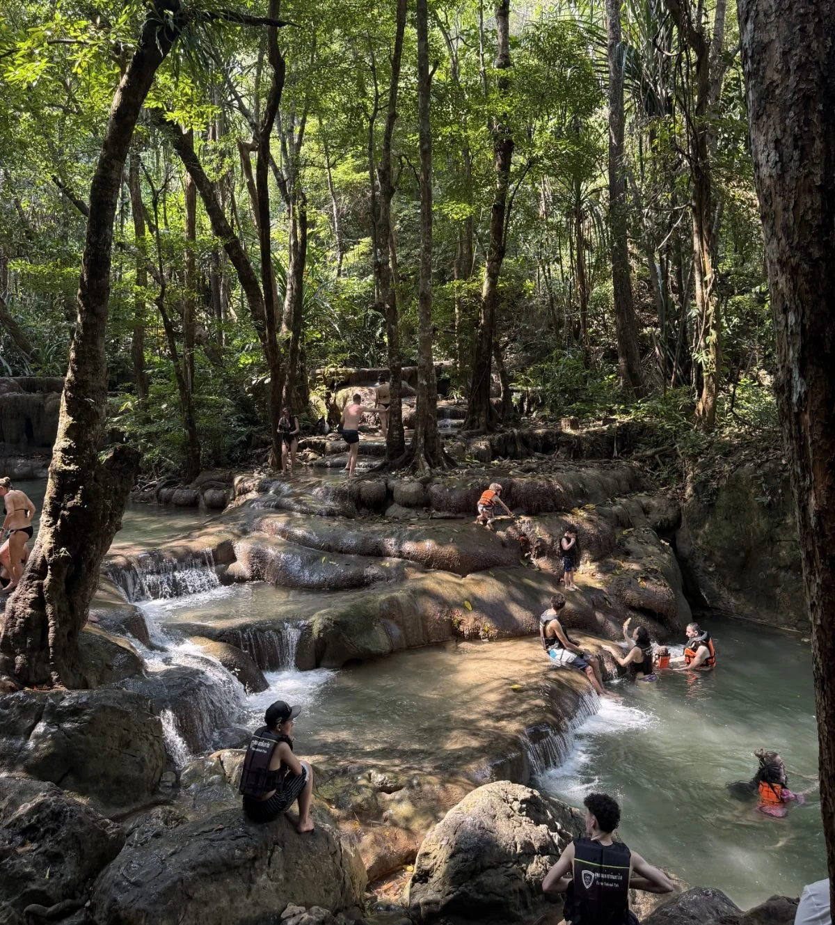 Erawan National Park: A Guide to the 7-Tier Waterfall Hike