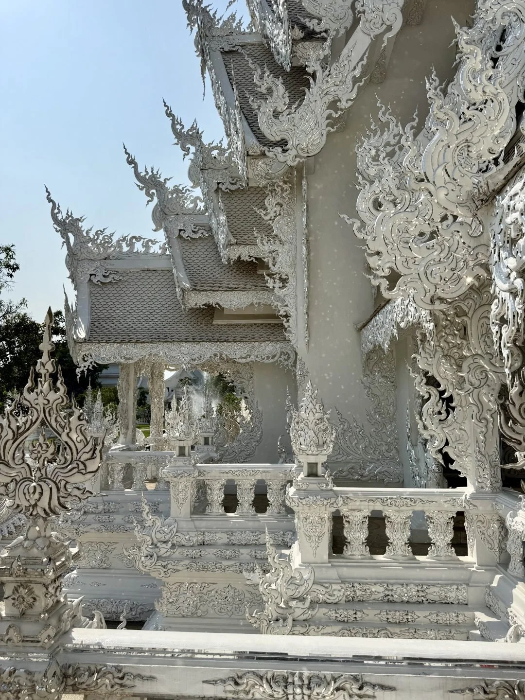 The White Temple - Mirrored Tiles Gleaming in the Sun