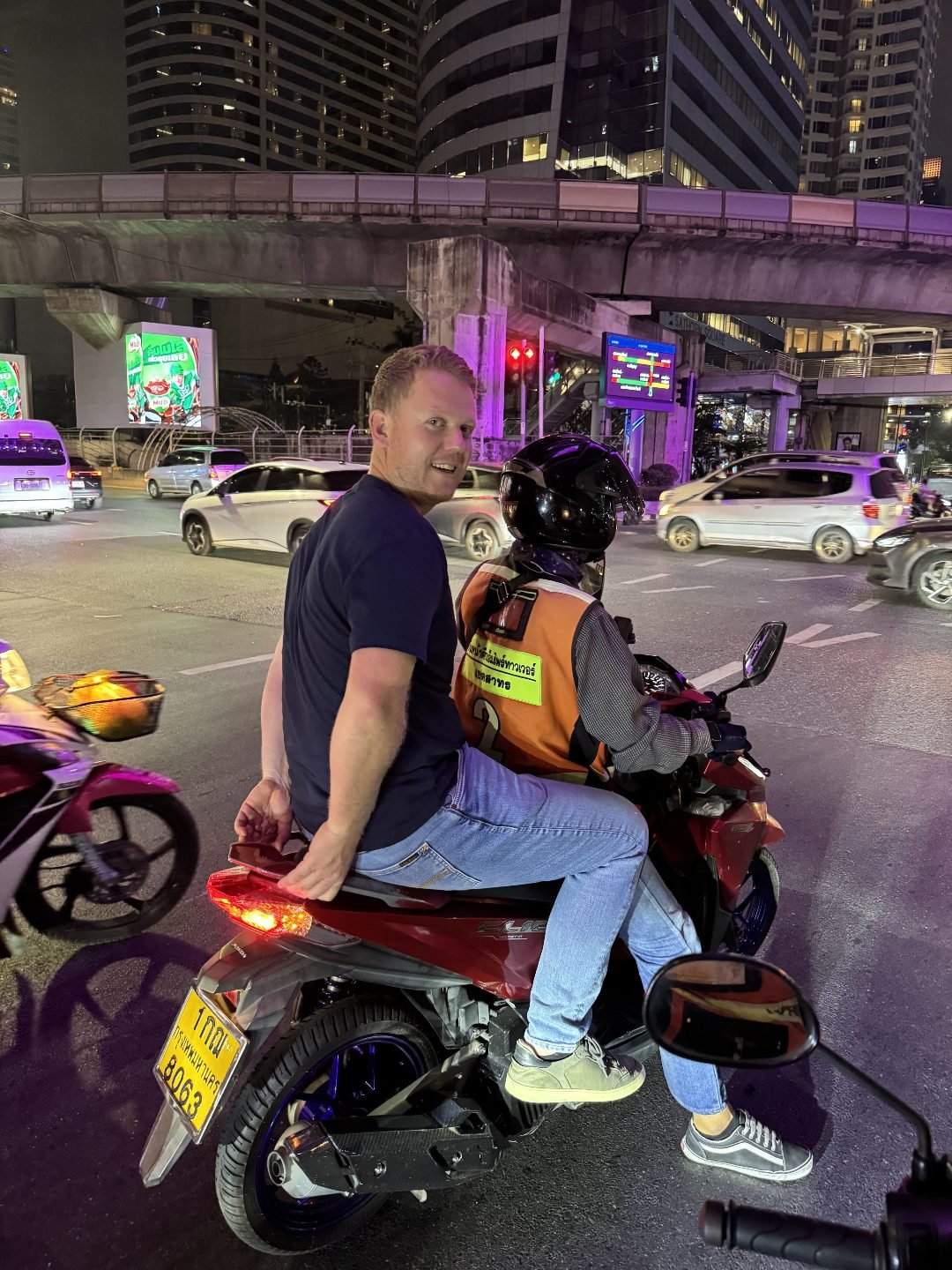 Nobu Bangkok - Grab Motorbike Ride