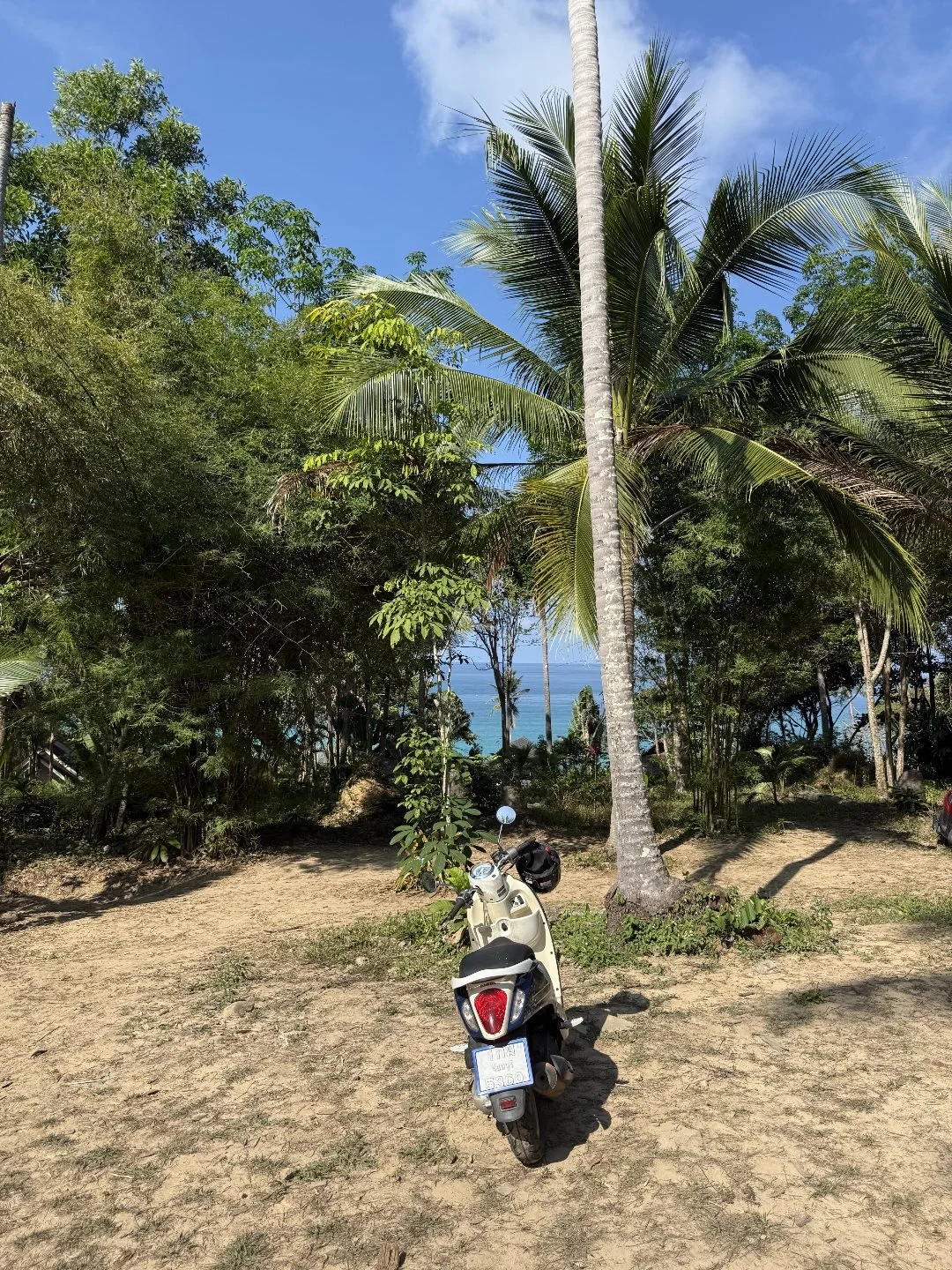 Scooter in Koh Kood