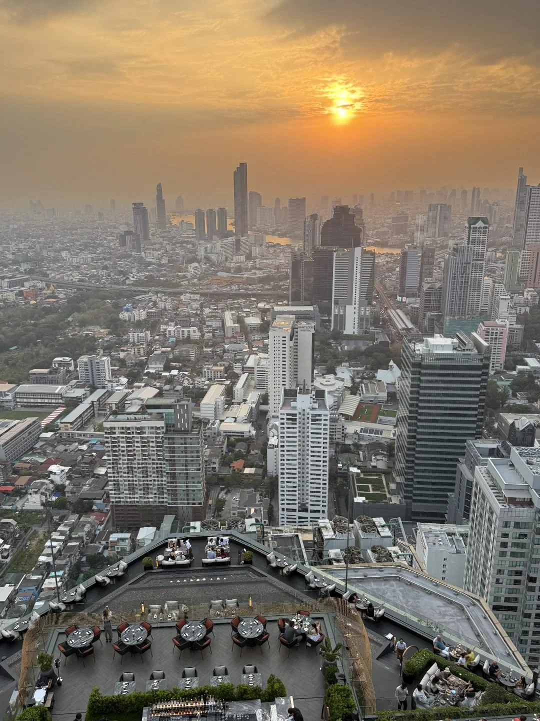 Things To Do in Bangkok - Nobu Rooftop Bar Sunset