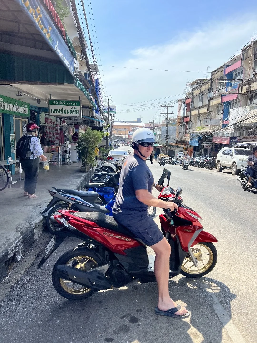 Exploring Chanthaburi on Scooters