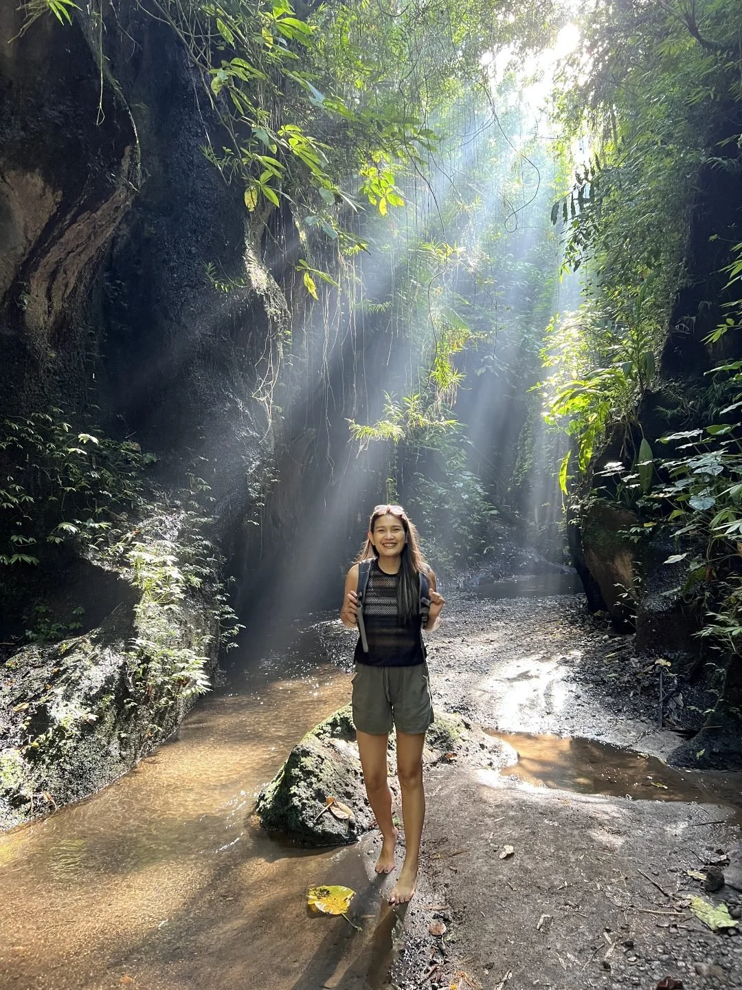 Thailand vs Bali - Tukad Cepung Waterfall