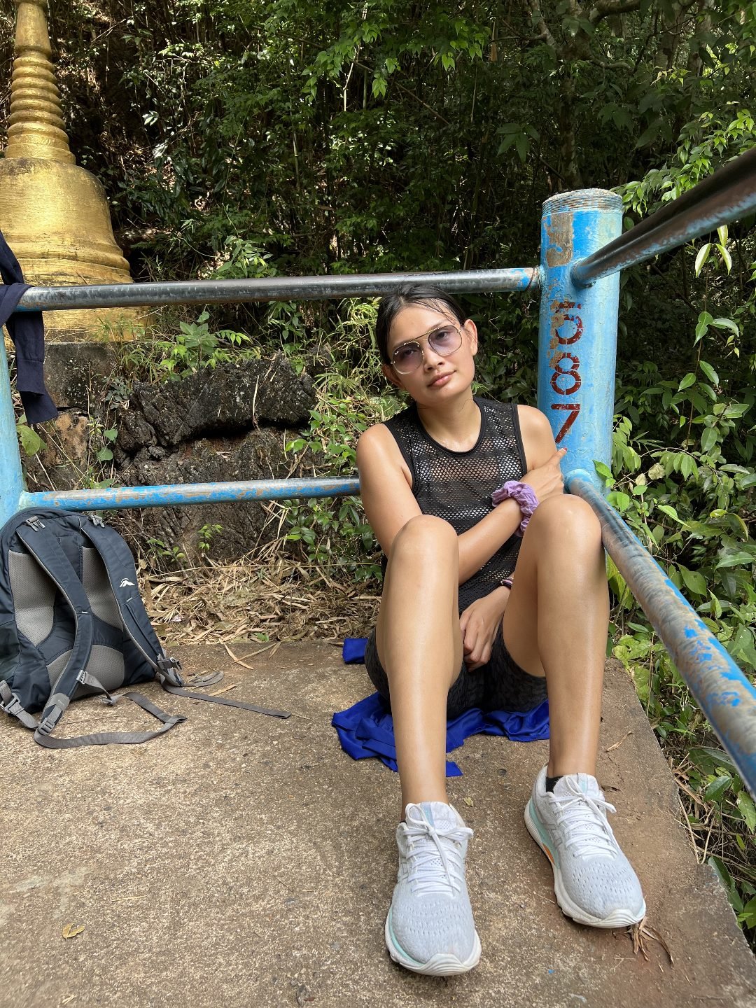Tiger Cave Temple - Climbing Up