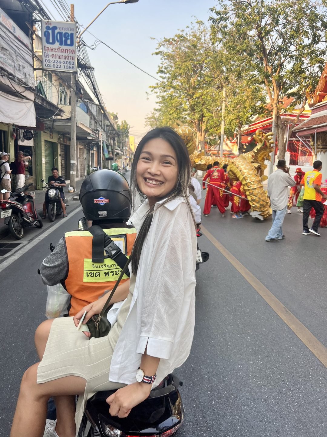 Bangkok Itinerary - Grab Motorbike