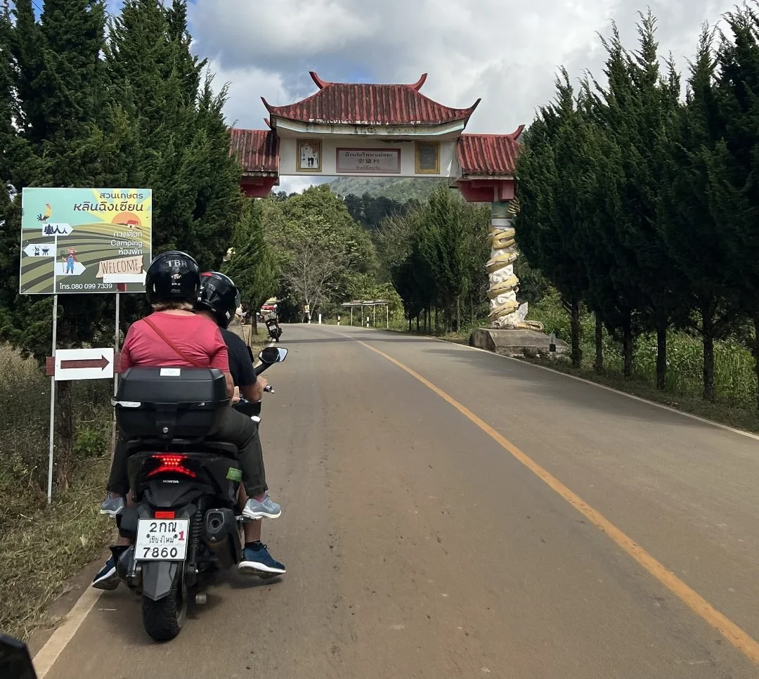 Ban Rak Thai - Entering the Town