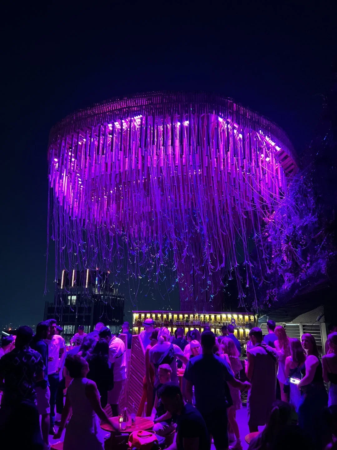 Best Rooftop Bars Bangkok - Tichuca LED Tree
