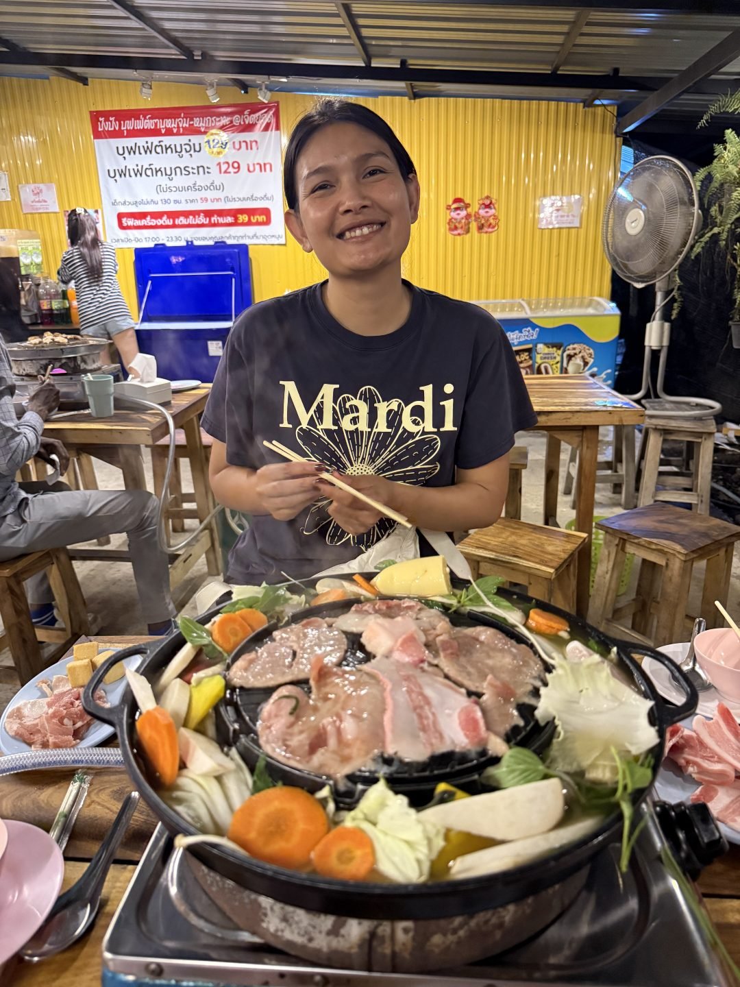 What to Eat in Thailand - Mookata - Thai BBQ