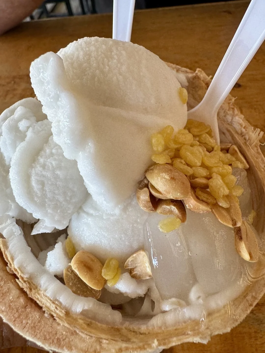 What to Eat in Thailand - Coconut Ice Cream