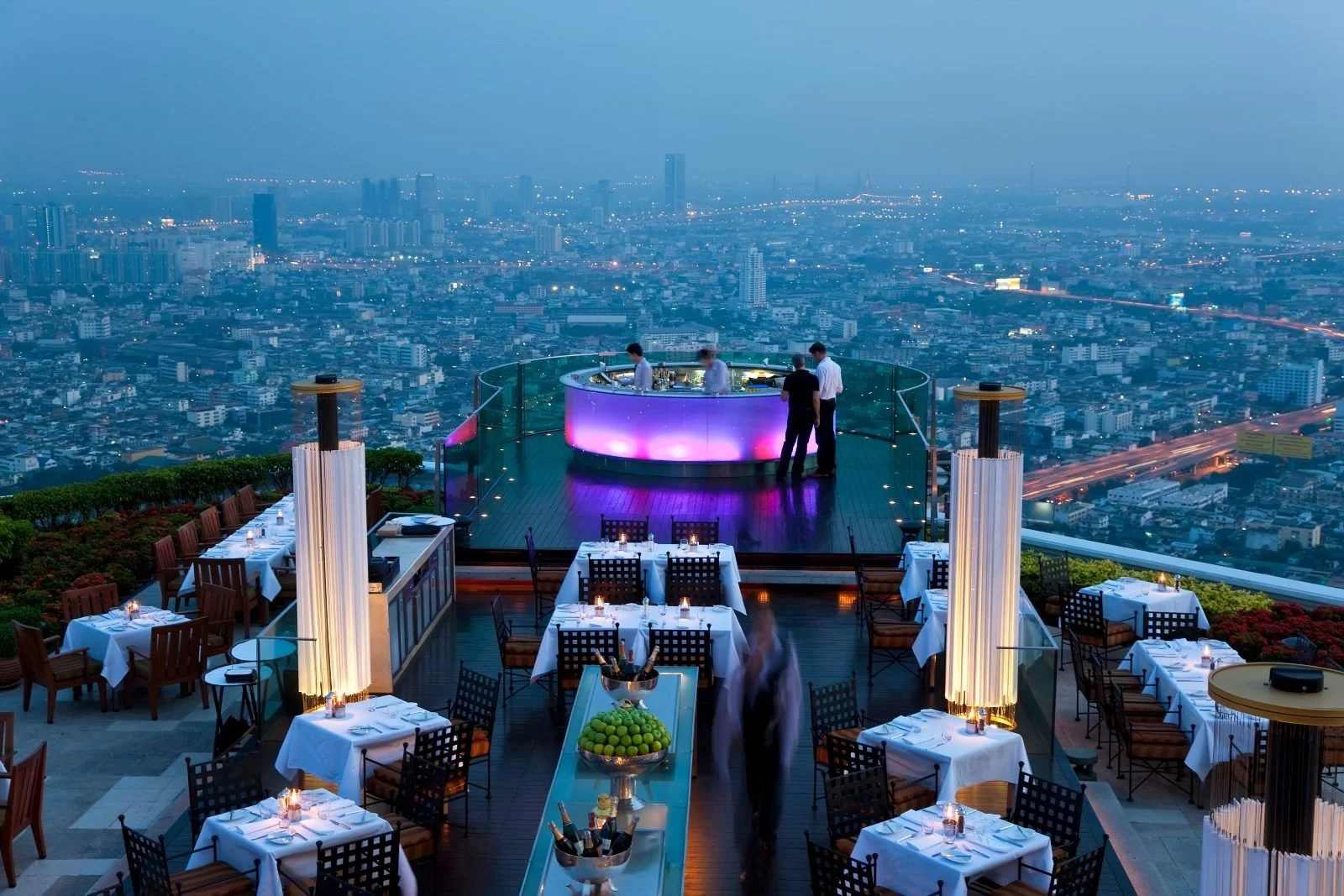 Best Rooftop Bars Bangkok - Sky Bar Lebua