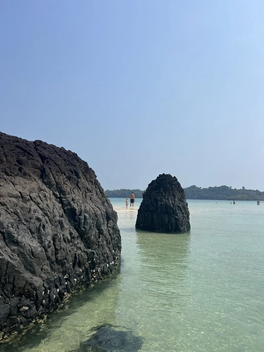 Koh Kham - Volcanic Rocks in Water