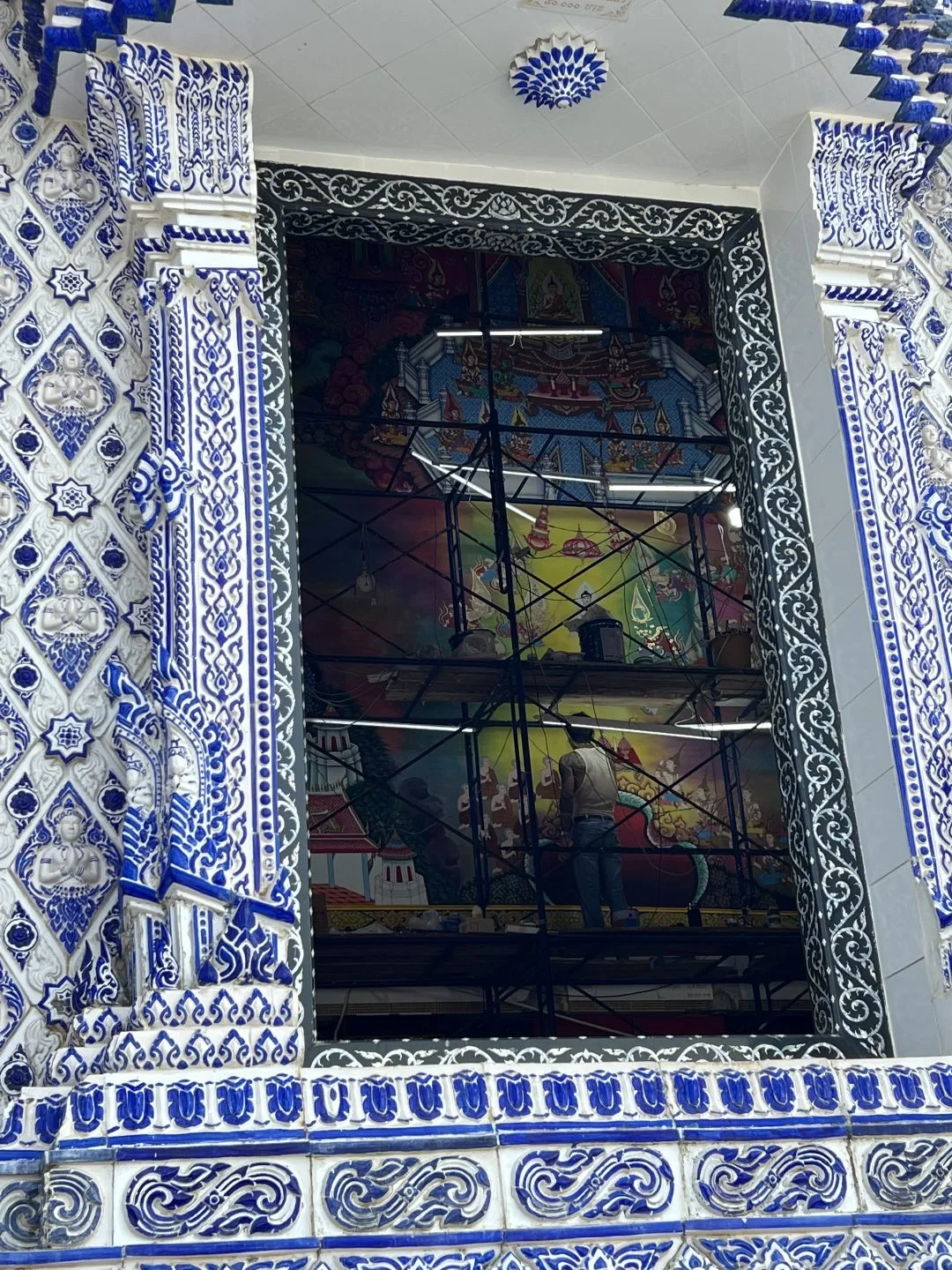 Chanthaburi - Blue Temple