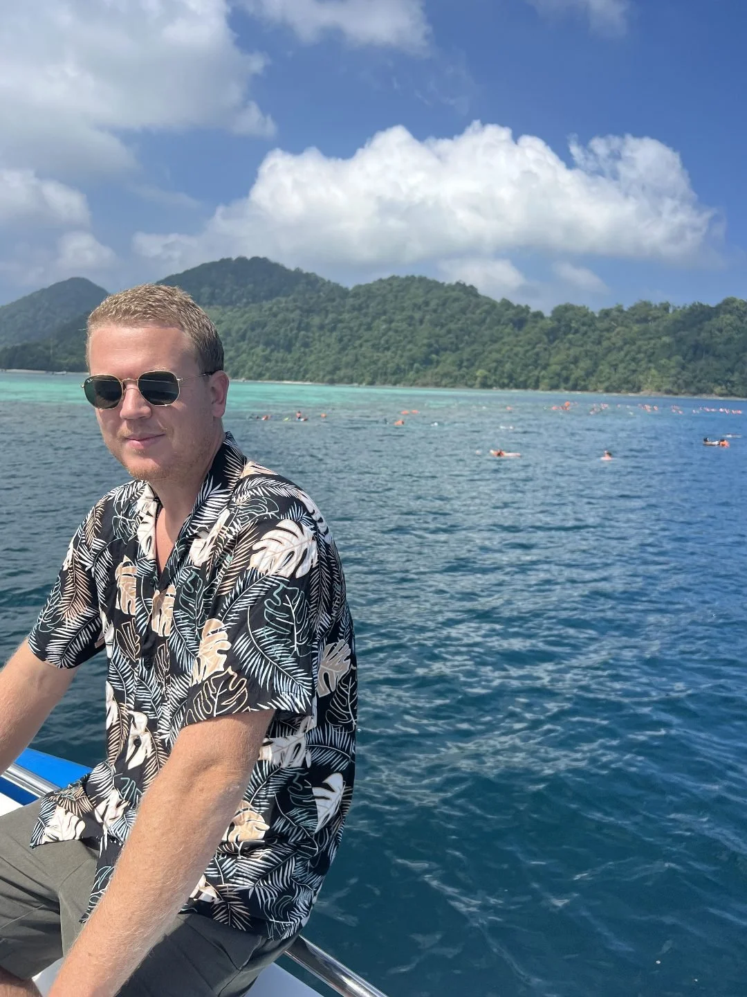 Surin Islands - Relaxing on the Boat