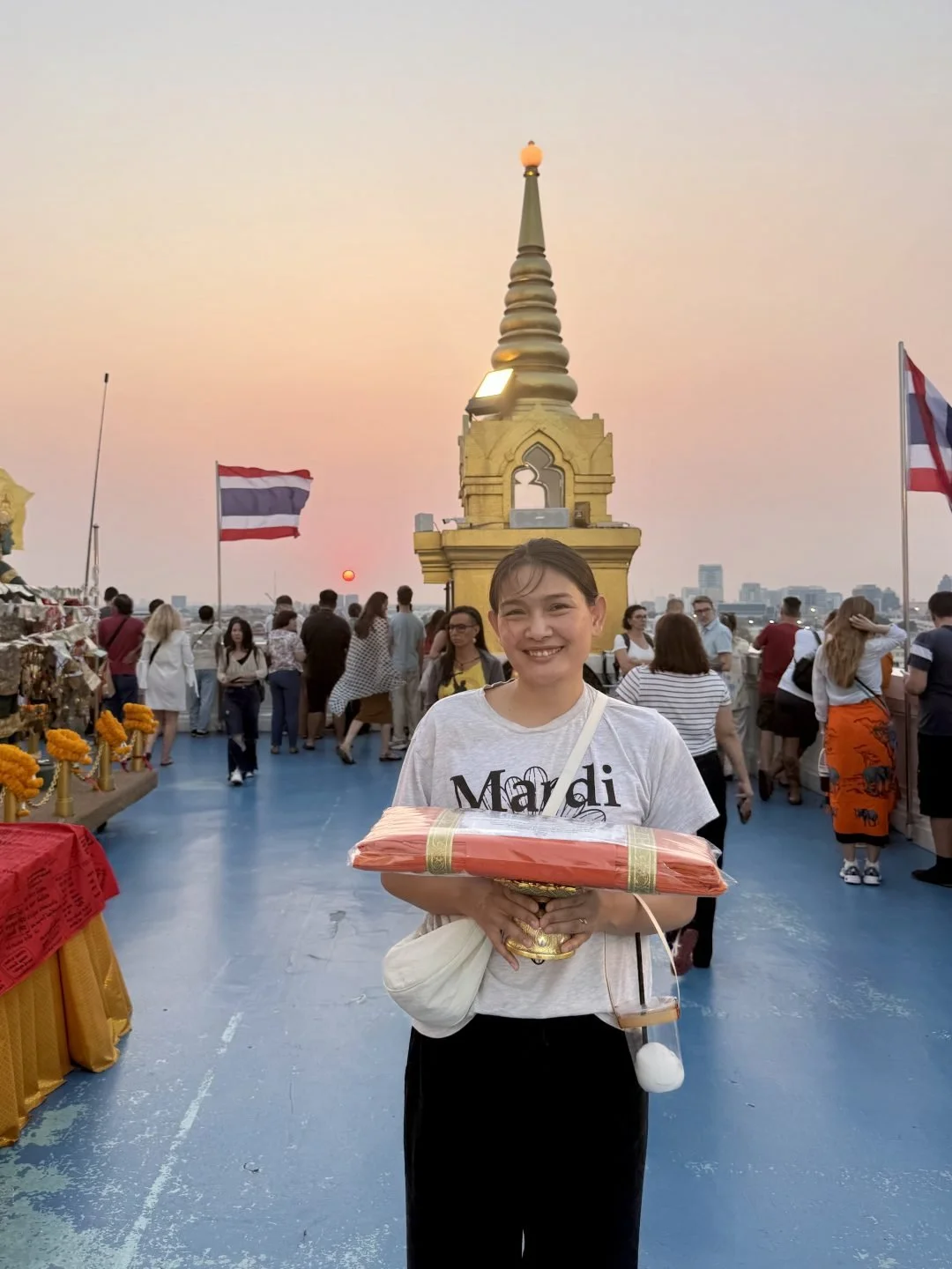 Best Temples in Bangkok - Kat at Golden Mount