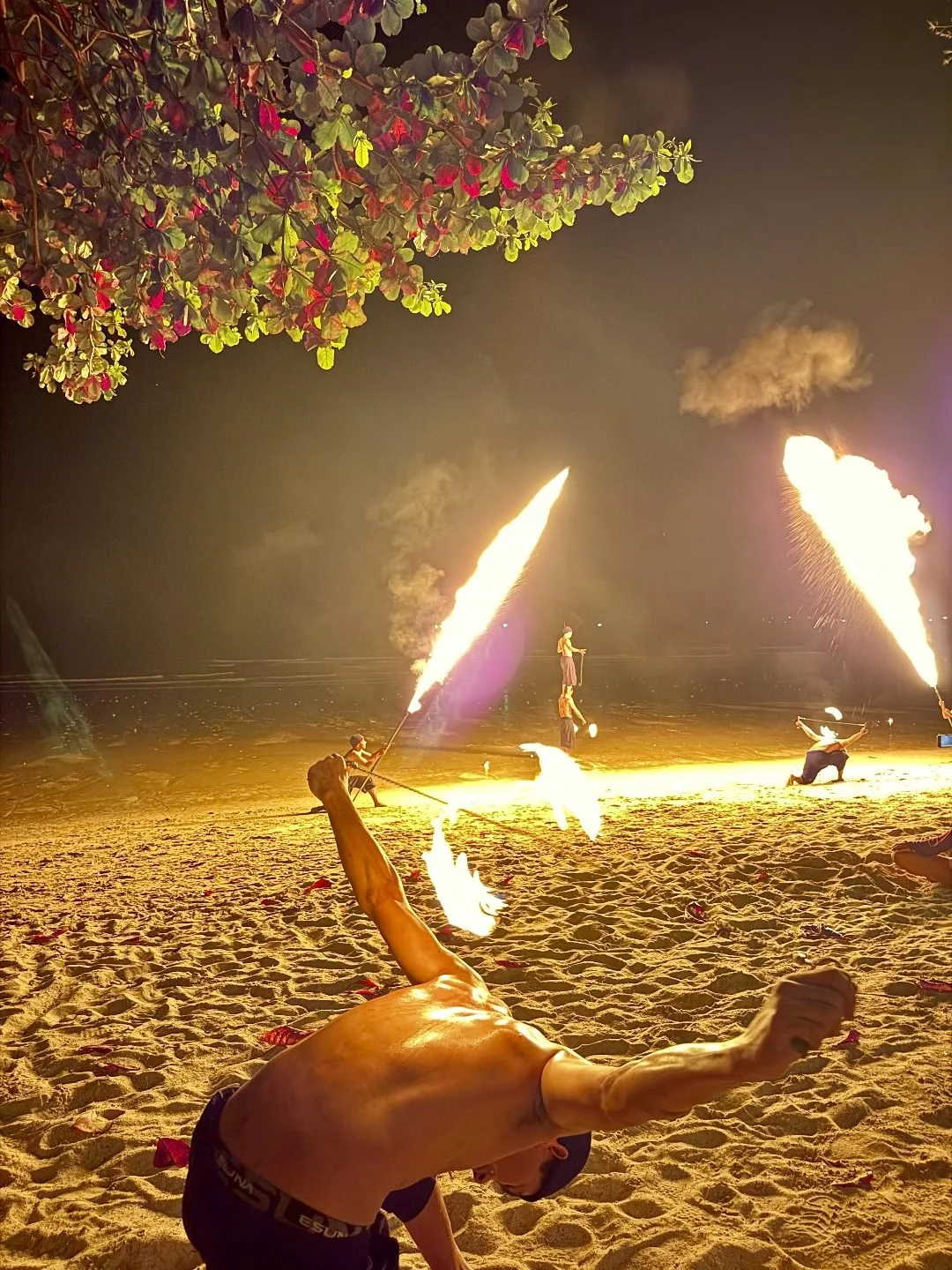 Fire Show in Koh Chang Beach