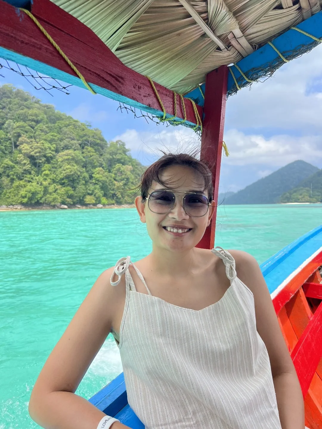 Surin Islands - Emerald Green Waters on Boat