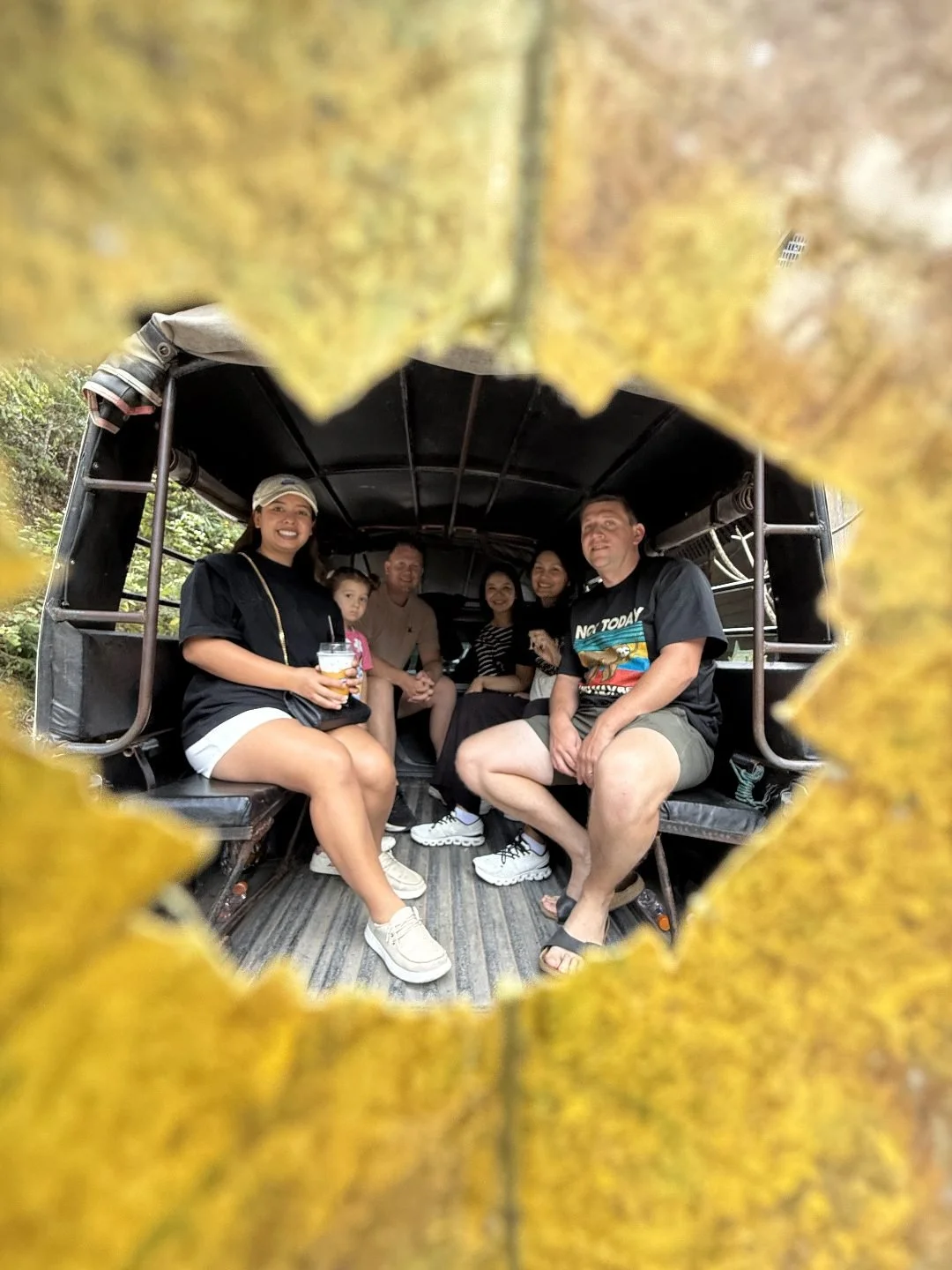Songthaew Ride - Mae Kampong