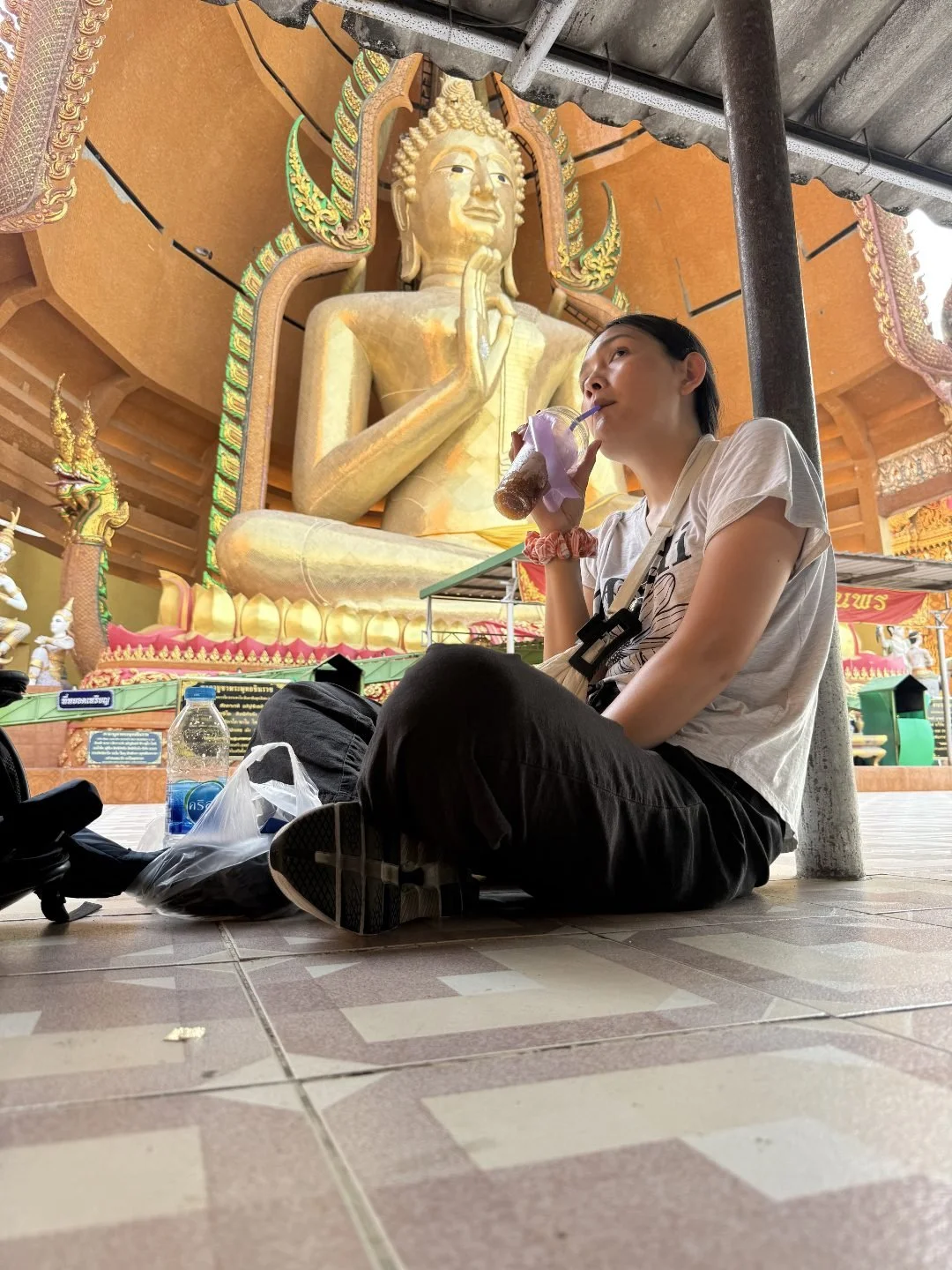Erawan National Park - Wat Tham Suea