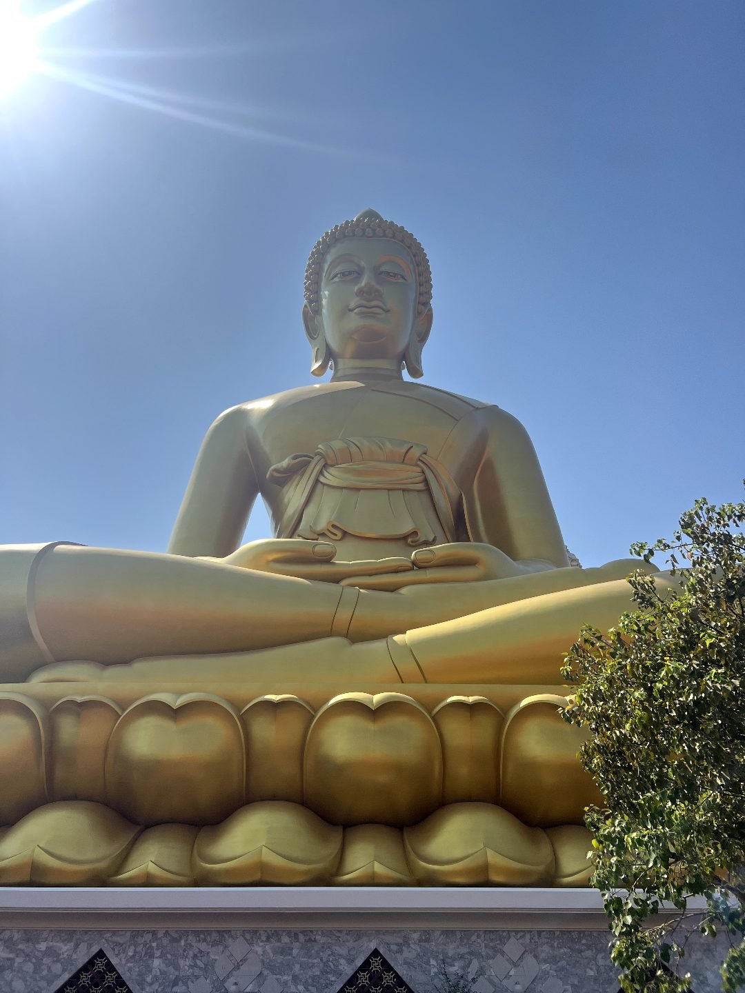 Things To Do in Bangkok - Wat Paknam Golden Buddha