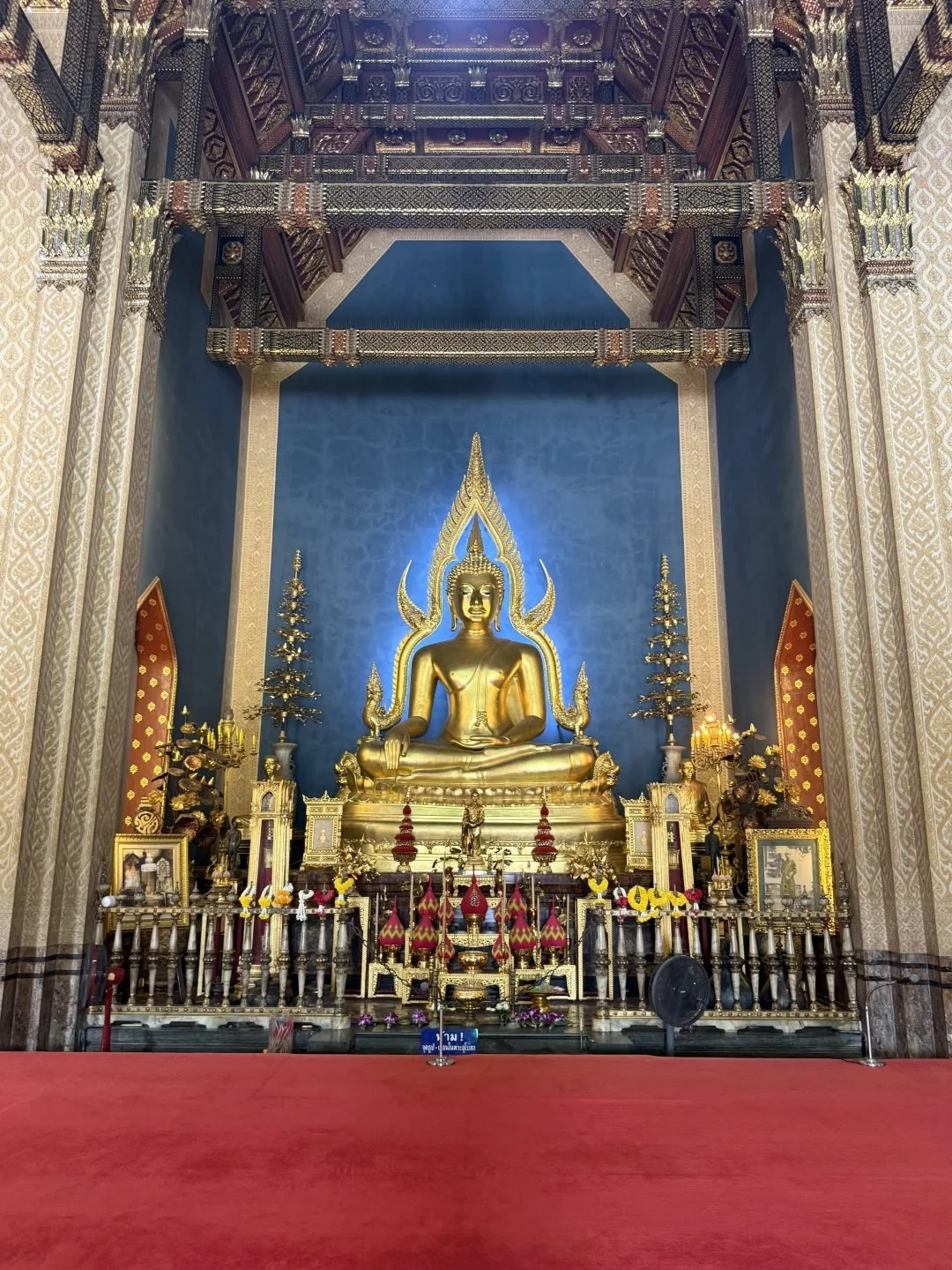 Marble Temple Bangkok - Golden Buddha