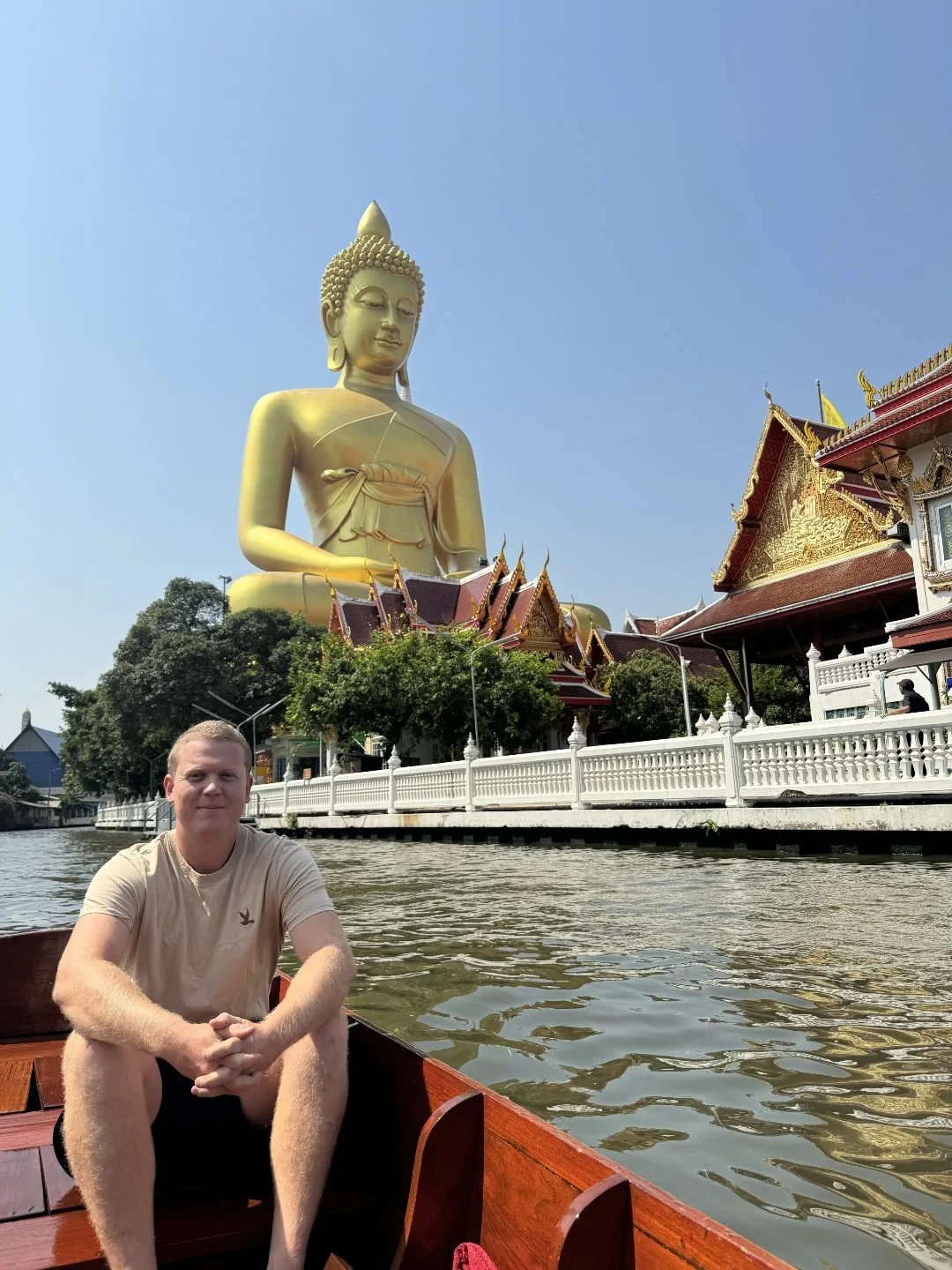 Wat Paknam - Biggest Buddha in Bangkok