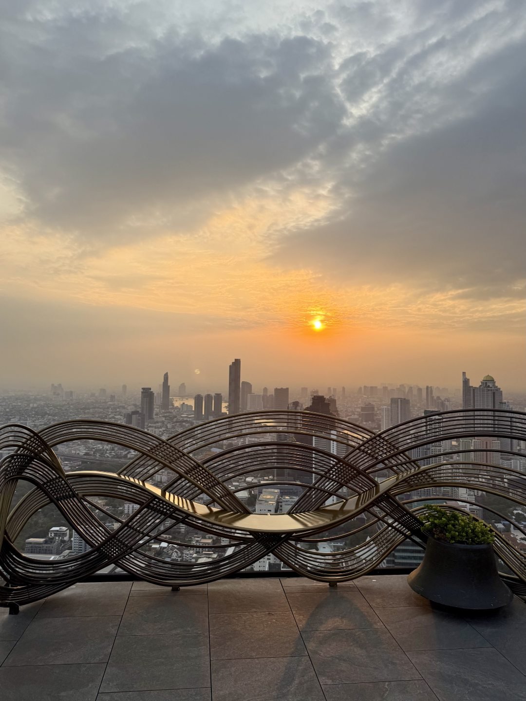 Best Rooftop Bars Bangkok - Nobu Sunset