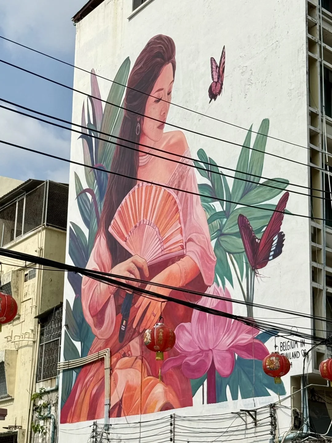 Song Wat Road - Wall Murals