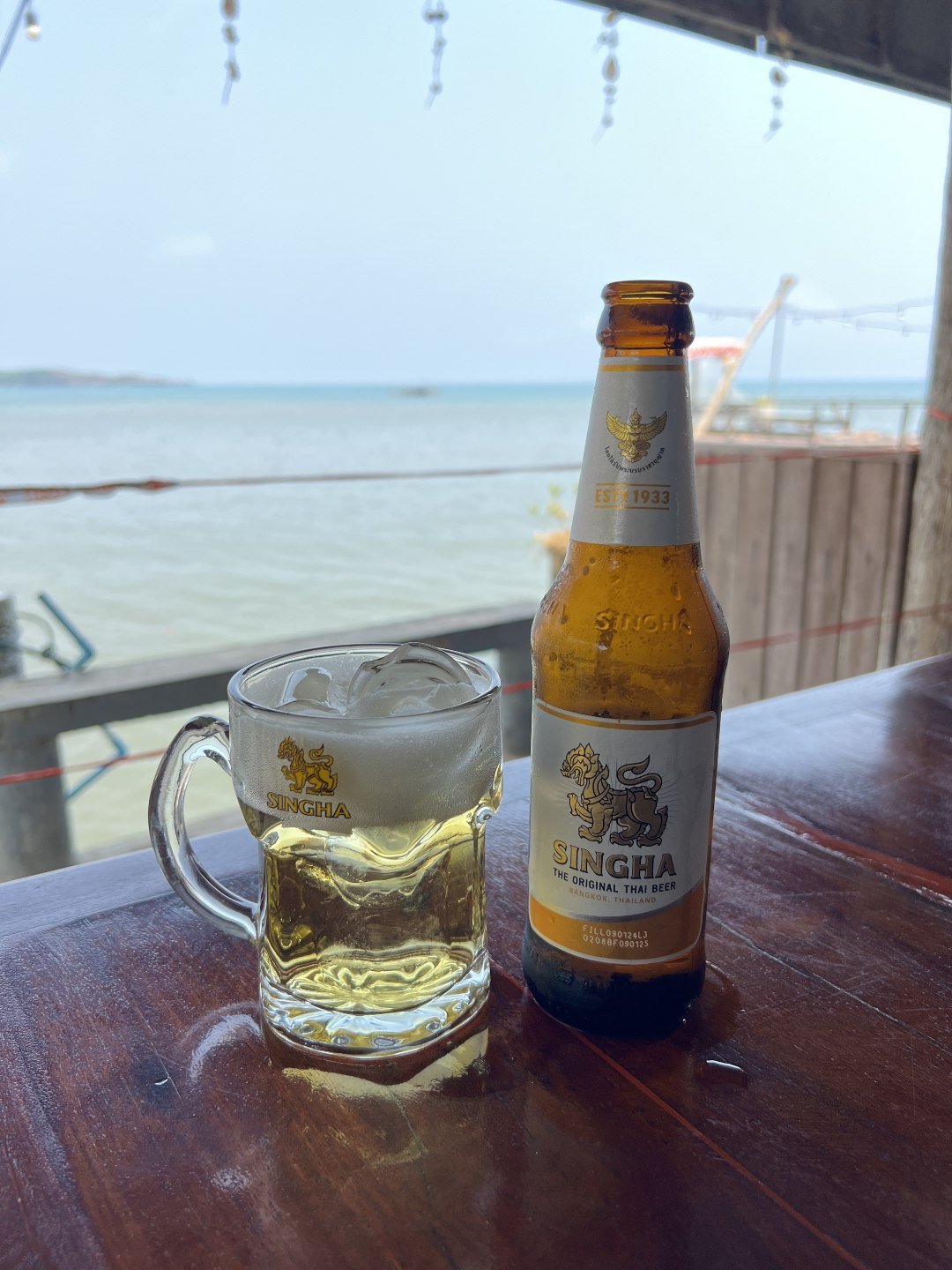 Thailand Travel Tips - Beer with Ice