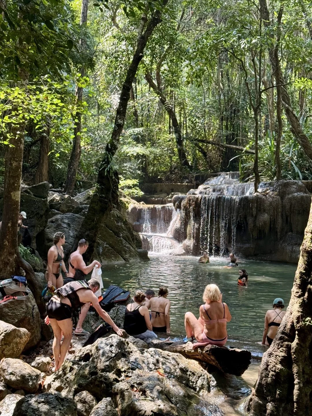 Thailand New Visa Rules - Erawan Falls