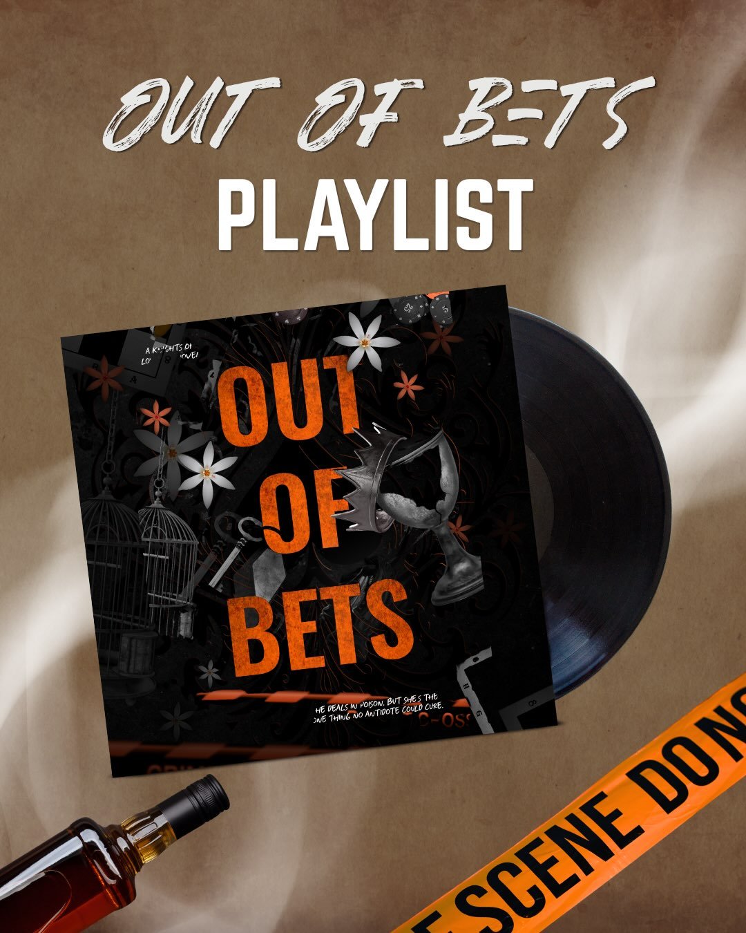 Music fuels my books and I loved finding songs that matched Pen and Vince&rsquo;s book! Is there a song that stands out to you for them 🤭👀 
Out of Bets is book 3 in the Knights of Lovelen a dark contemporary motorcycle club romance book series and 