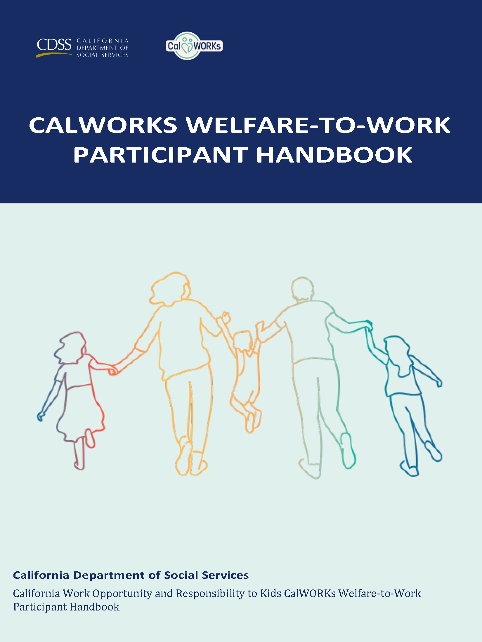      

 
   Handbook | CalWorks Welfare to Work Guide  This publication provides information about the California Work Opportunity and Responsibility to Kids (CalWORKs) program, which helps participants move from welfare to work through employment se