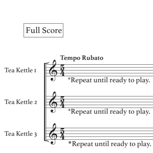 Trio for Tea Kettles